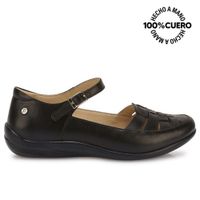 Zapato Canasta Casual DK-2601 Negro Viale Cuero