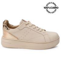 Zapatilla Casual REC-2515 Vainilla Viale Cuero