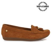 Zapato Mocasín Casual AVE-2640 Marrón Viale Cuero