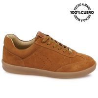 Zapatilla Casual CATA-2603 MARRON Viale Cuero