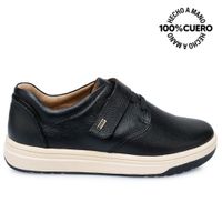 Zapato Slip On Casual SHAM-2510 Negro Viale Cuero