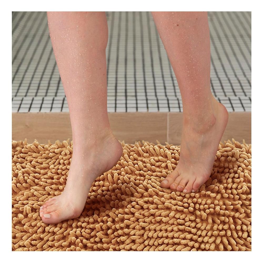 Tapiz Rectangular Decorativo de Microfibra 40x60cm Mostaza para Casa Y+Regalo Sticker