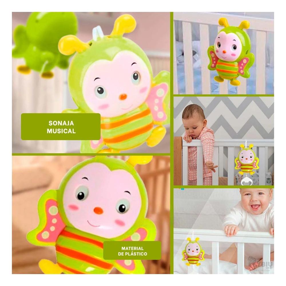 Producto de Juego Musical ABEJA a cuerda verde limon Y+Post It