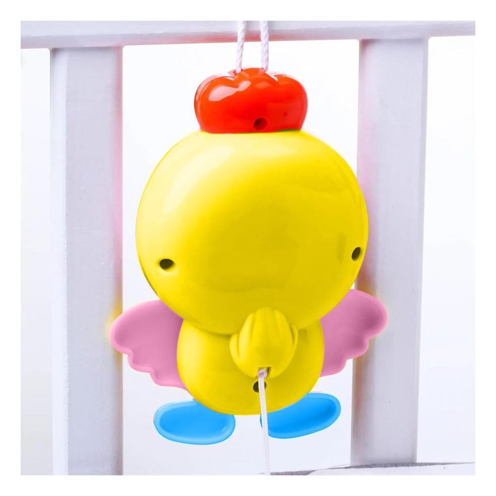 Recurso Musical con Forma de Pajaro Amarillo para Descanso