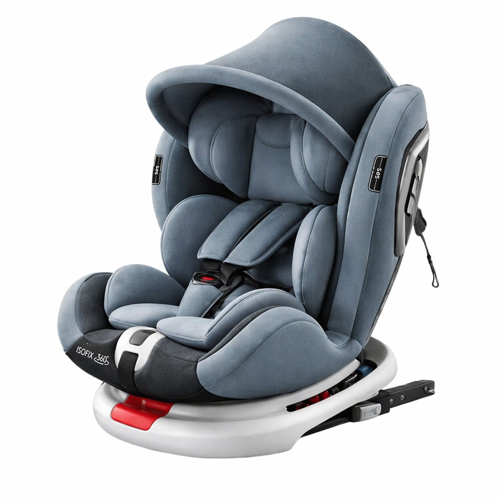 Silla de Auto Bebe Isofix Supreme Gris