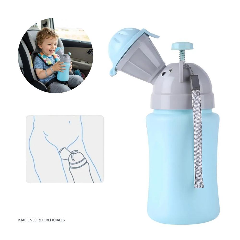Urinario Portátil Niños Bebé Bacinica Viaje - Celeste