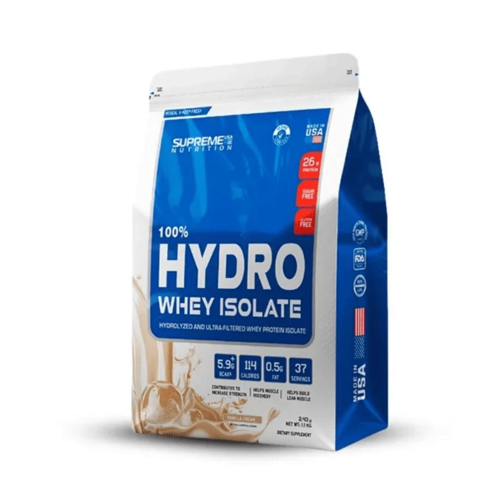 Hydro Whey isolate 1.1kg Vainilla - Supreme nutrition