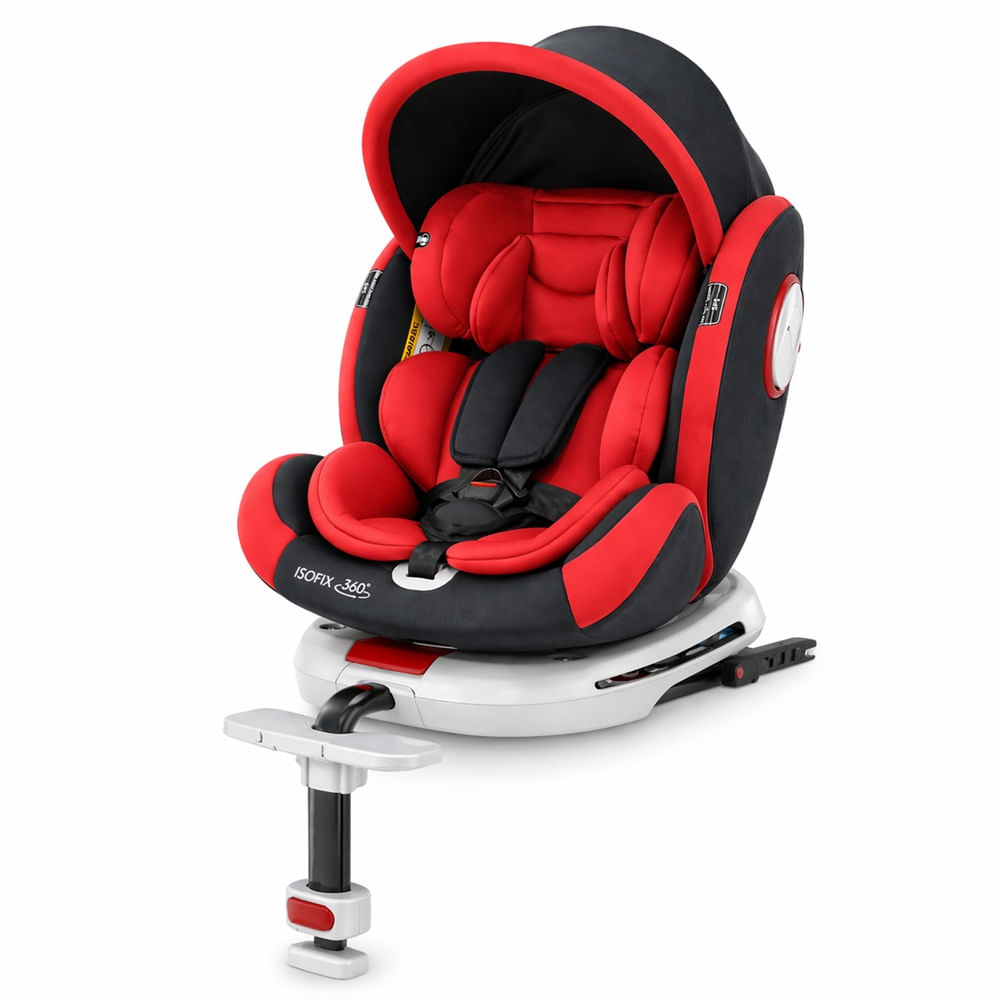 Silla de Auto Bebe Isofix Premium Rojo