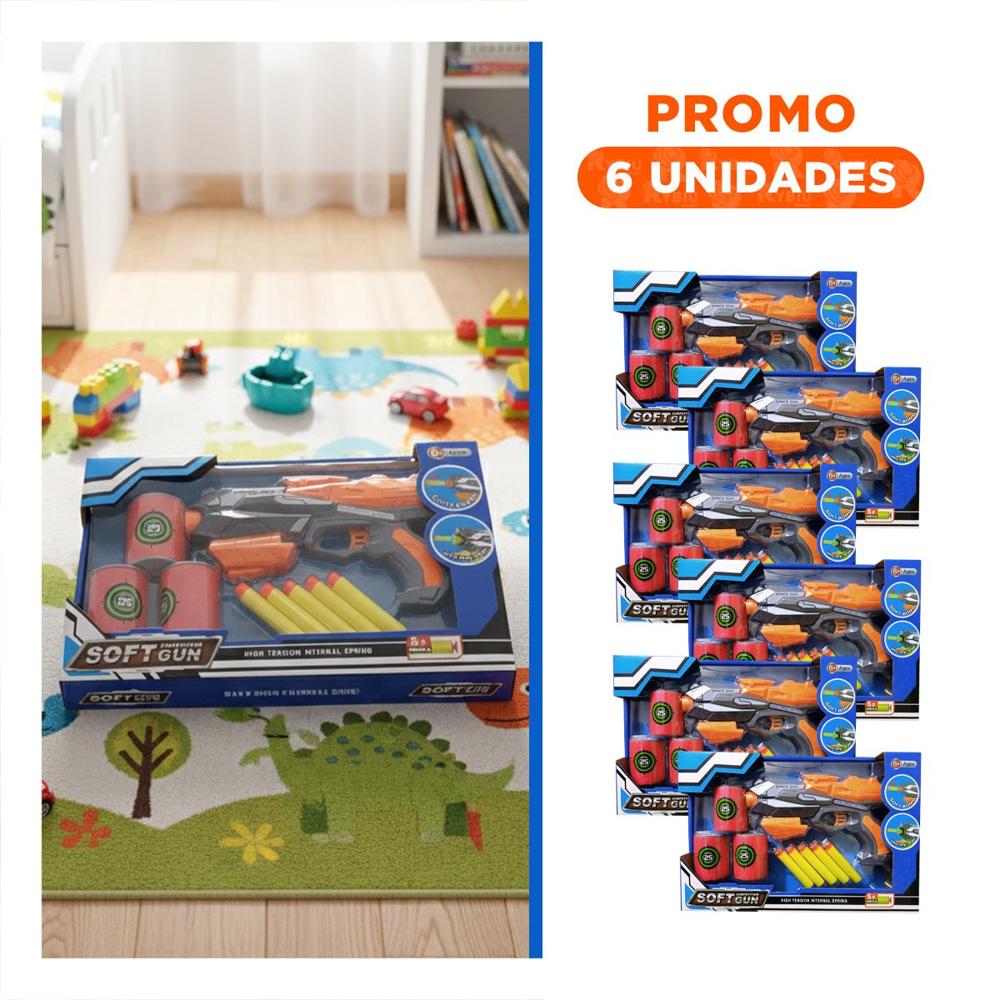 Pack6 Experiencia Ludica de Dardos con Objetivos para Retos Caseros