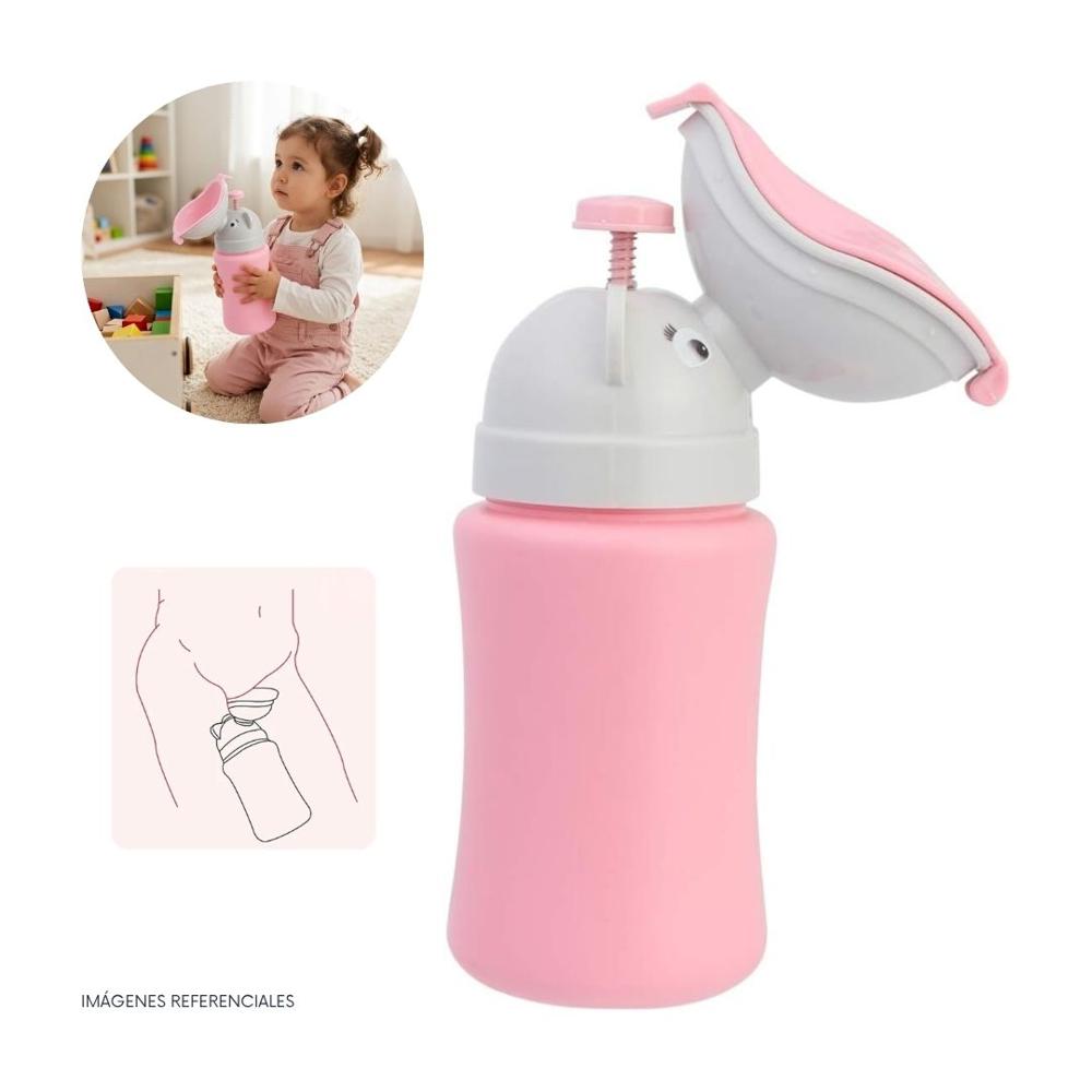 Urinario Portátil Niñas Bebé Bacinica Viaje - Rosa