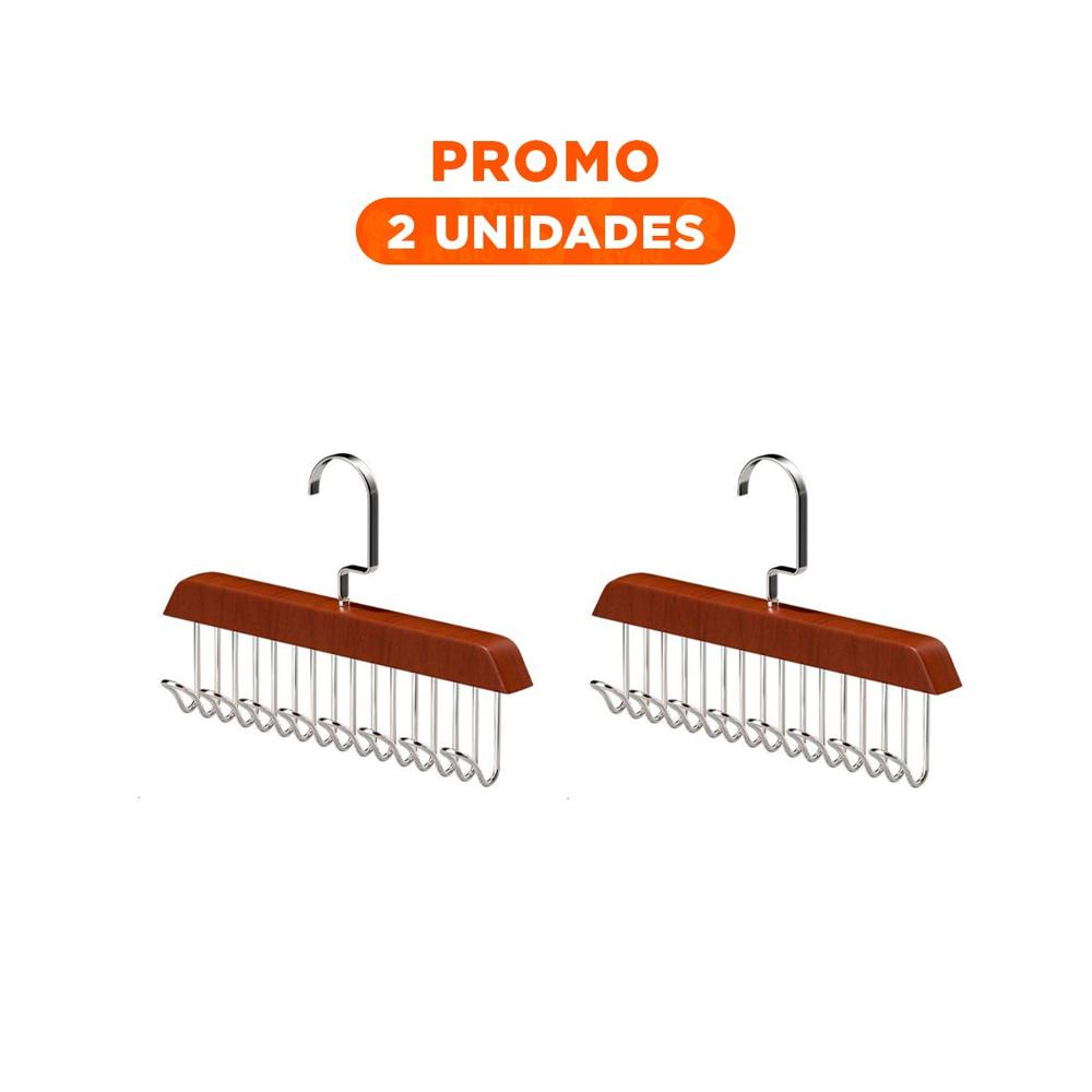 Pack2 Gancho Funcional con Ocho Ganchos para Uso Diario en Casa