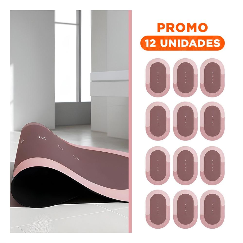 Pack12 Mantel Suave Home Rosado Material Resistente y Ligero para Uso Diario Y+Regalo Sticker