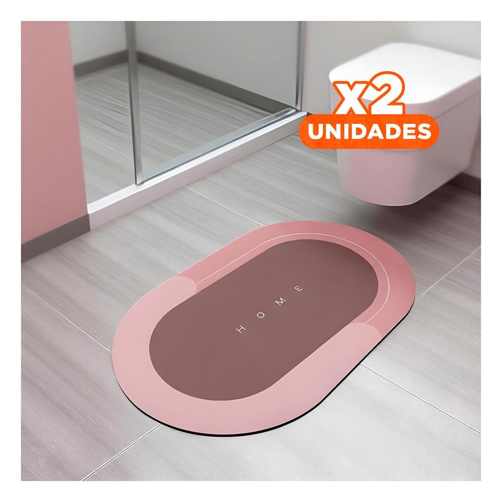 Pack2 Cobertor Funcional Home Rosado Diseno Comodo y Facil de Limpiar en Casa Y+Regalo Sticker