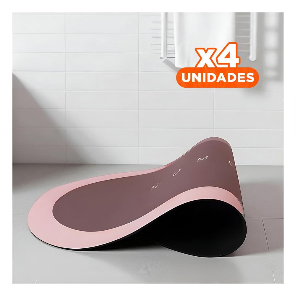 Pack4 Cobertor Suave Home Rosado Material Resistente y Ligero para Uso Diario