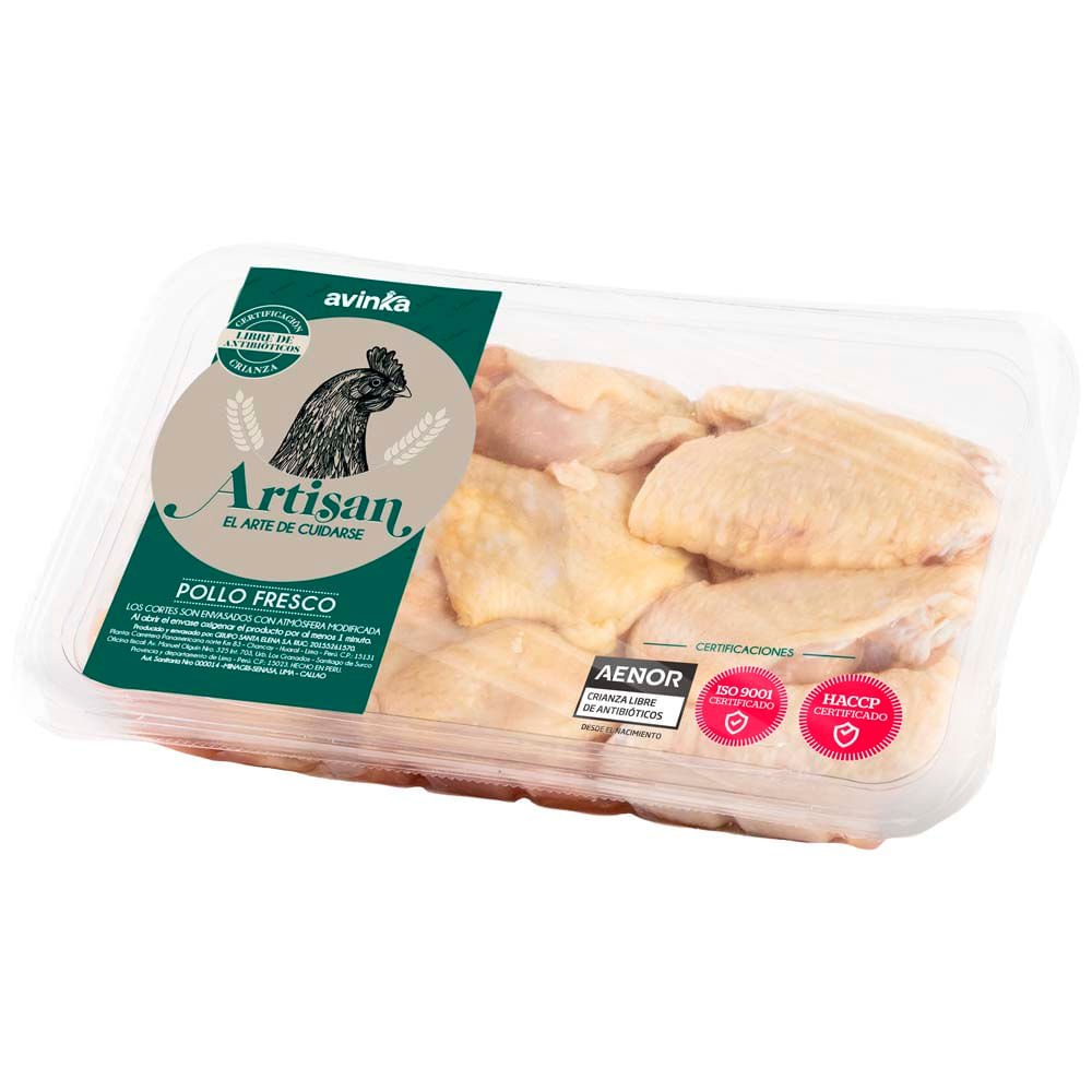 Alitas de Pollo ARTISAN x kg