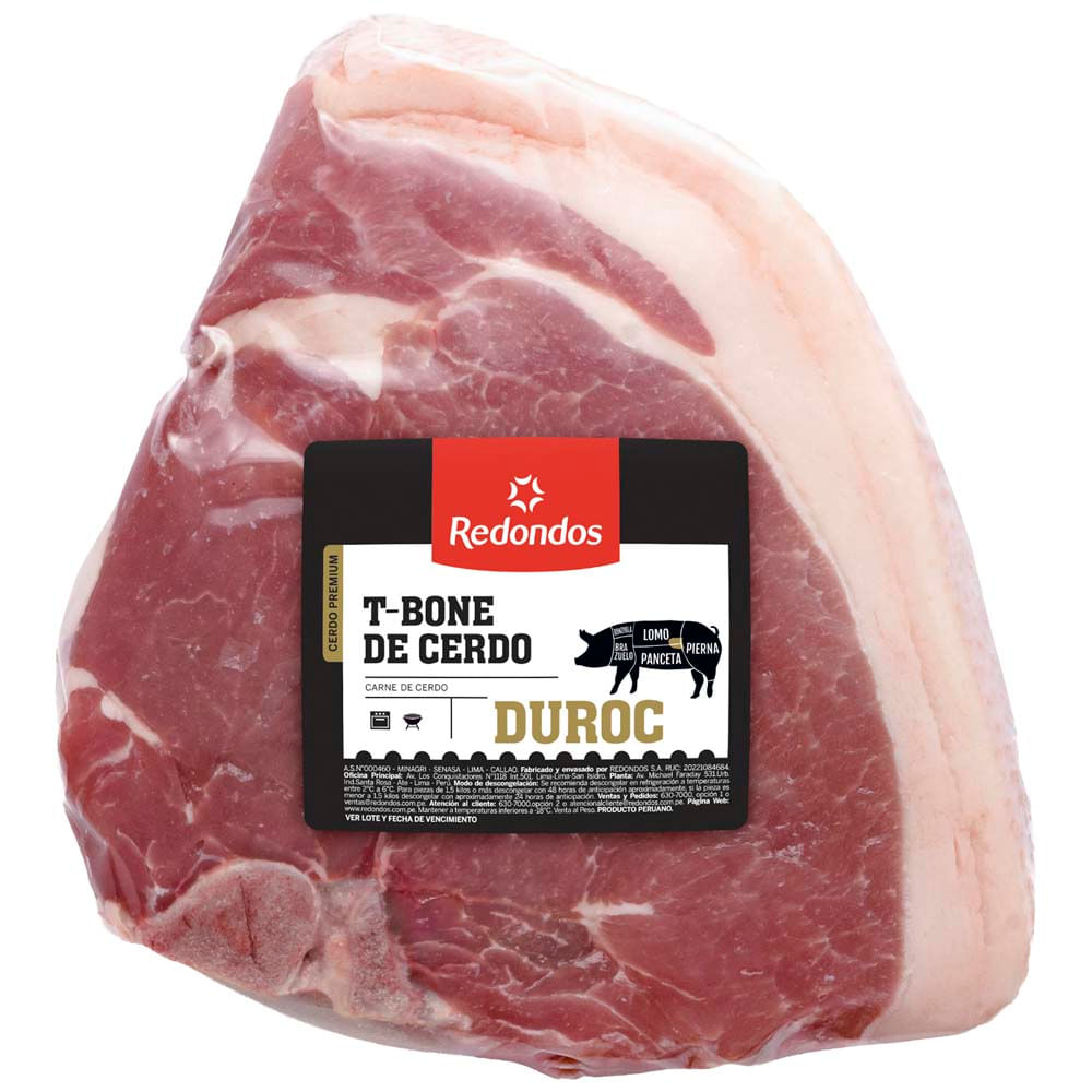 T-Bone de Cerdo Duroc REDONDOS x kg