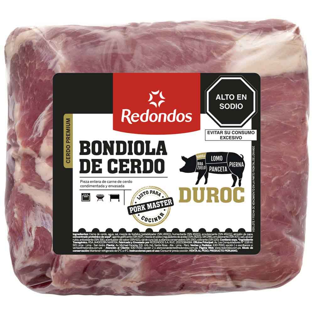 Bondiola Duroc REDONDOS x kg