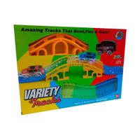 Circuito de Colores con Carro Juguete para Niños Creativo y Seguro Y+Papel Regalo
