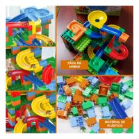 Paquete Pista con Canicas 328 Piezas para Diversion Infantil Y+Post It