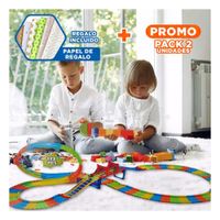 Pack2 Ruta de Juego para Casa con Mini Carro Y+Regalo Sticker