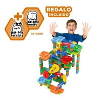 Conjunto Pista con Canicas 328 Piezas para Juego Creativo Infantil Y+Regalo Sticker