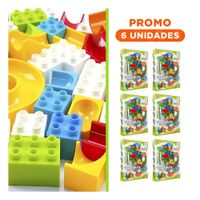 Pack6 Coleccion Pista con Canicas 328 Piezas para Recreacion Infantil