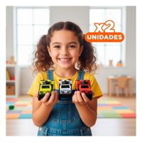 Pack2 Transporte Creativo Racing Grafiti Multicolor para Juego en Casa Y+Regalo Sticker
