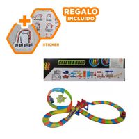 Circuito de Juego con Mini Carro para Casa Diversion Y+Regalo Sticker