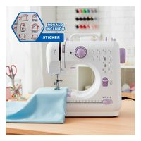 Costurera pensada para Arreglos Practicos en Casa Color Blanco Chico Y+Regalo Sticker