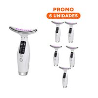 Pack6 Modulo Facial 7 Modos de Color Terapia de Luz Blanco Uso Diario