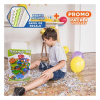Pack4 Recorrido Canicas 248 Piezas para Juego Seguro y Actividad Y+Papel Regalo