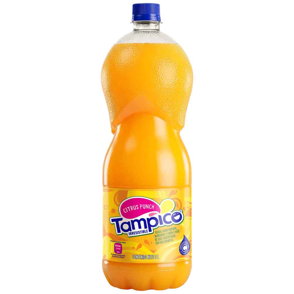 Refresco TAMPICO Citrus Punch Botella 3L
