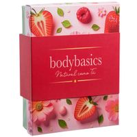 Pack BODYBASIC: Corporal Sweet Berries Crema Frasco 230ml + Splash Frasco 120ml