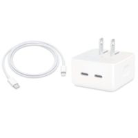 CARGADOR USB-C DUAL 35W + CABLE USB-C