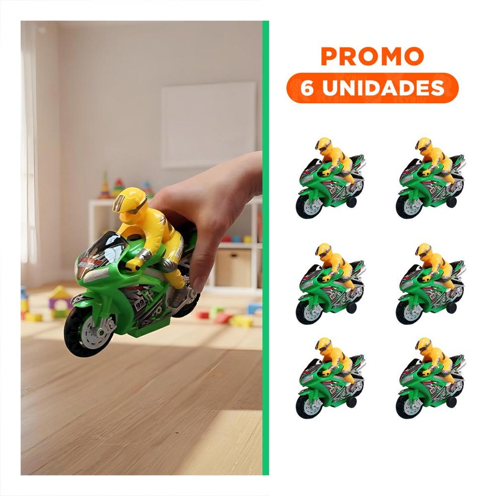 Pack6 Vehiculo Verde con Accesorios y Aventura para Niños