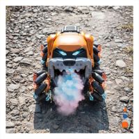 Auto Acrobatico Forma Perro para Diversion Activa Color Naranja Y+Ligas Regalo