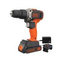 Taladro Percutor 20V Max 1 Bat 1.5 Ah Black Decker BCD704C1 B2
