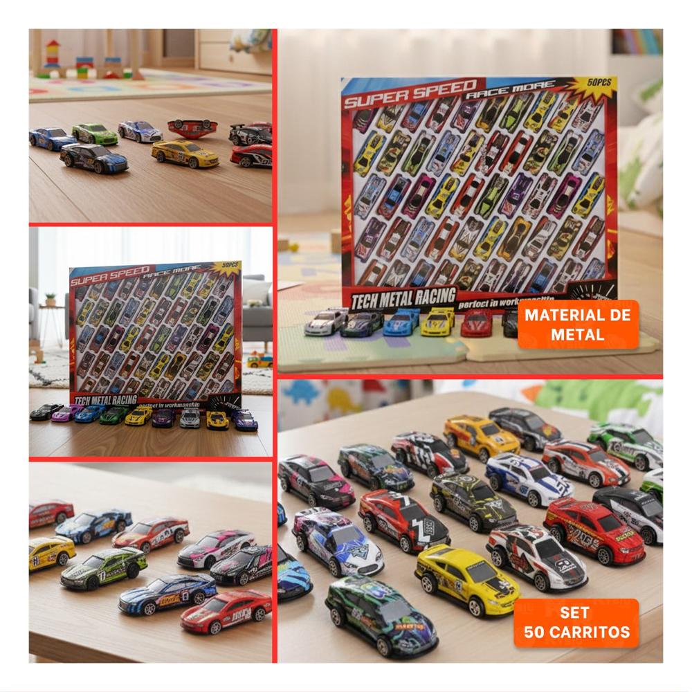 Compilado 50 Carritos de Metal para Actividades Recreativas y Uso Diario Y+Post It