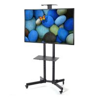 SOPORTE PEDESTAL MÓVIL PARA TV DE 32 A 65 PULGADAS