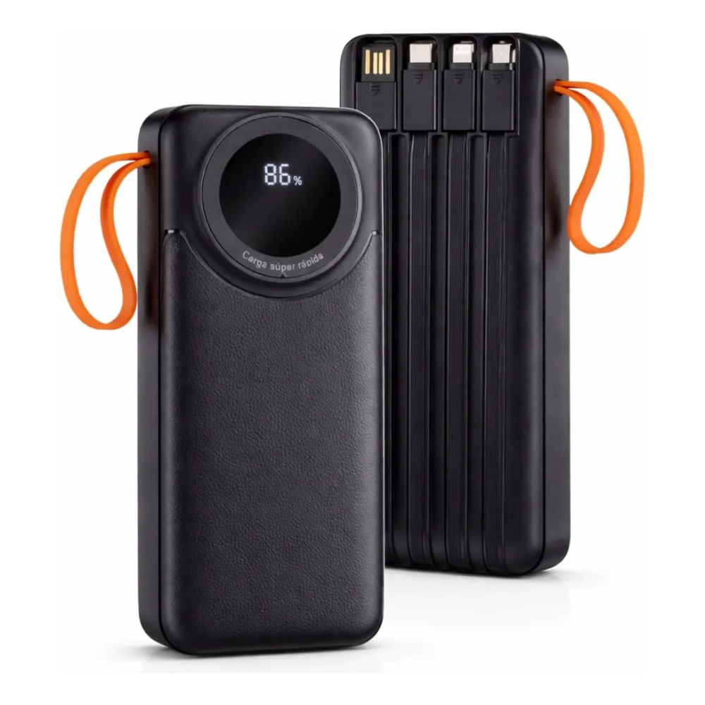 Powerbank Cargador 50000mah Carga Rapida 65w 4 Cables