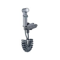 ROCIADOR DUCHA BIDÉ AMAZON BRONCE GUN GREY -FRATELLI
