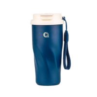 Vaso Aqua Mug Scool 500 ML doble toma Navy 400434