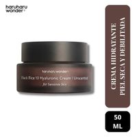 Crema Facial Hidratante Piel Seca y Debilitada - Black Rice Hyaluronic Cream Unscented 50ml