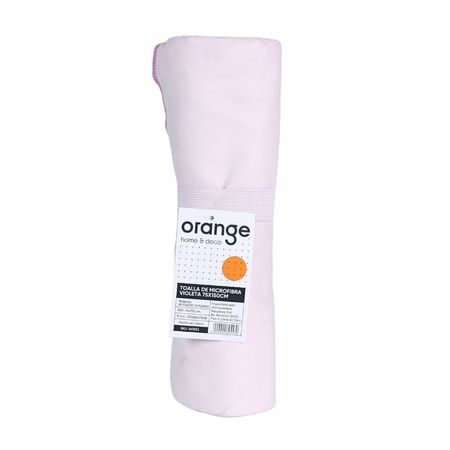 Toalla de Microfibra Violeta 75x150cm Orange