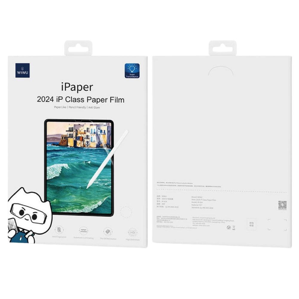 Wiwu Protector de pantalla Textura Papel Para iPad A16 11TH iPad10TH Gen.