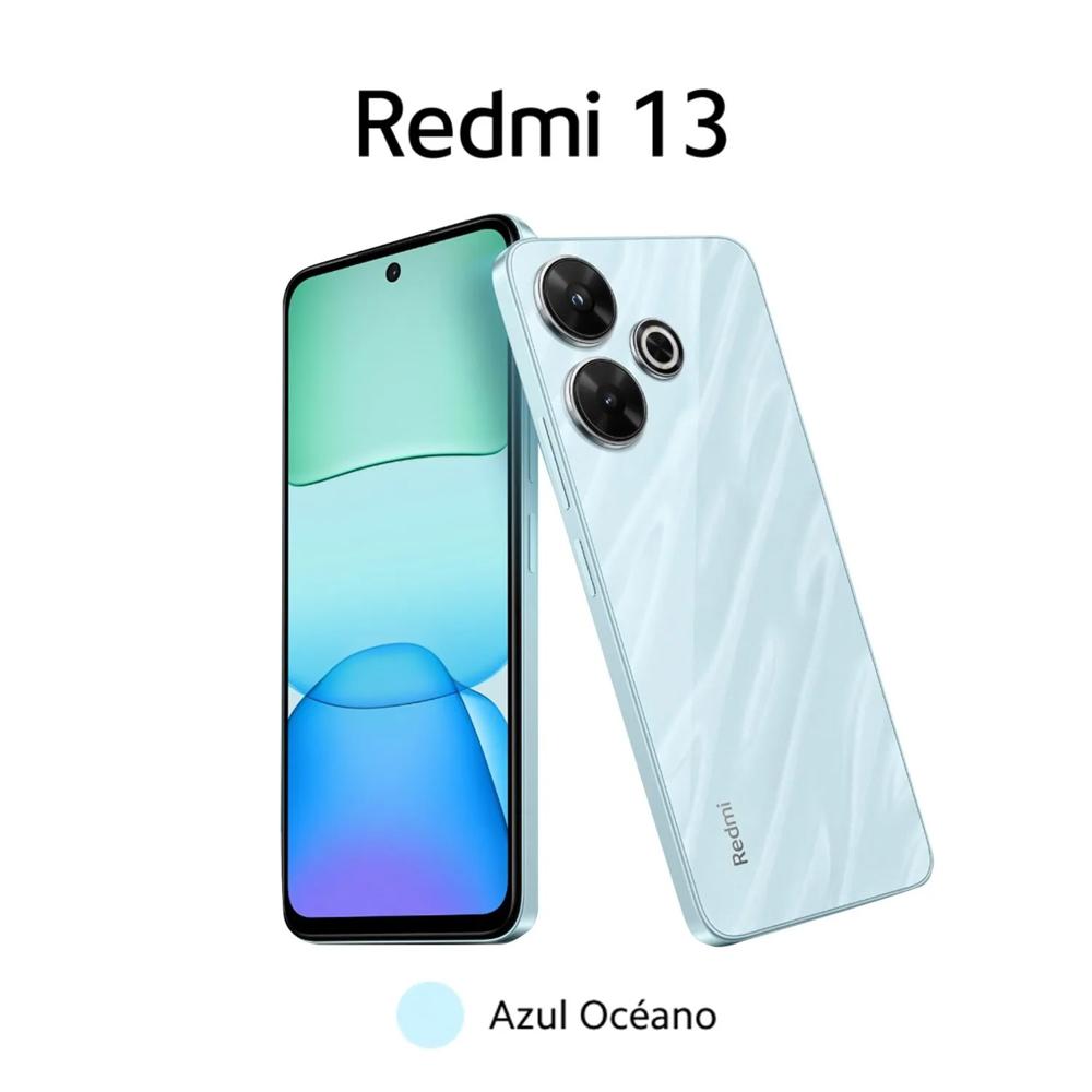 REDMI 13 8GB RAM 256GB CÁMARA 108 MP COLOR AZUL OCEÁNO