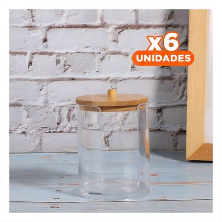 Pack6 Herramienta de Hogar 7x11 cm Transparente de Estetica Moderna Real Y+Papel Regalo