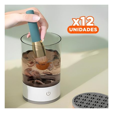 Pack12 Solucion Compacta Electrica de Brochas y Pinceles Blanco