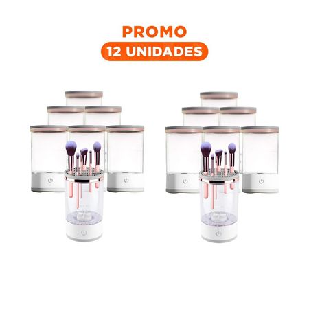 Pack12 Aparato Compacto Electrica de Brochas y Pinceles Blanco Y+Regalo Sticker