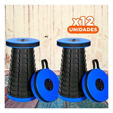 Pack12 Butaca ergonomica 3 seguros portatil tapa azul centro negro para hogar Y+Papel Regalo